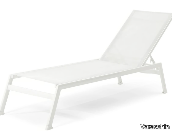 VICTOR - Recliner Batyline® sun lounger _ Varaschin