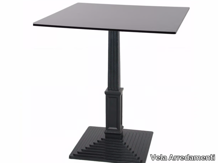 BAGRA-Q - Cast iron contract table _ Vela Arredamenti