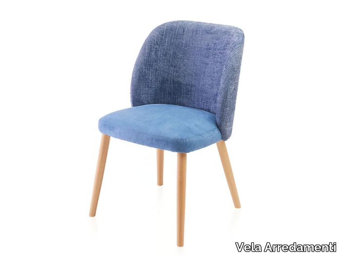 BRAS - Upholstered fabric chair _ Vela Arredamenti