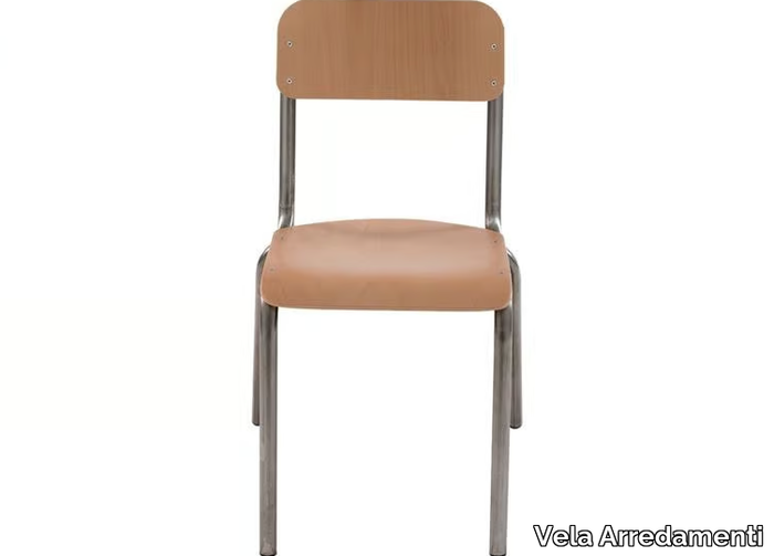 YALE - Wooden chair open back _ Vela Arredamenti