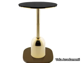 TYPHA-RONDO-W-36 - Round marble bistro side table _ Vela Arredamenti