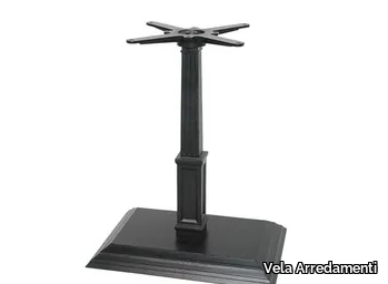 BALI-64-Q - Cast iron table base _ Vela Arredamenti