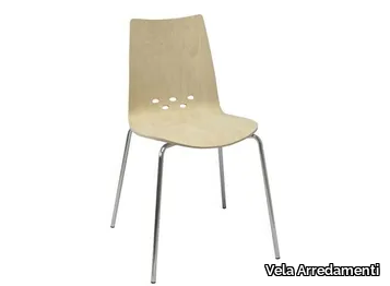 MOON - Wooden chair _ Vela Arredamenti