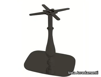 ROUNDED-LIB - Aluminium table base _ Vela Arredamenti