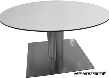 SLIM-96-X - Stainless steel table _ Vela Arredamenti