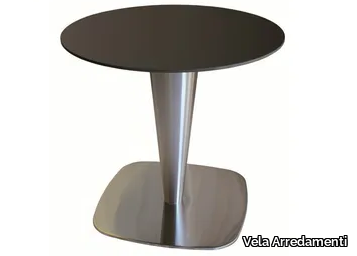 RONDOGEL - Stainless steel contract table _ Vela Arredamenti