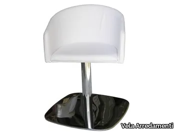 NIKE - Eco-leather easy chair with armrests _ Vela Arredamenti