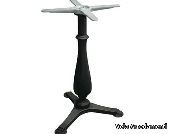 CROSS-3-LIB - Cast iron table base _ Vela Arredamenti