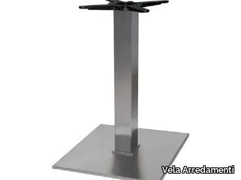 RING-66-X - Stainless steel table base _ Vela Arredamenti