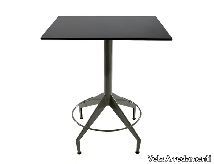 SHUTTLE - Square HPL table _ Vela Arredamenti