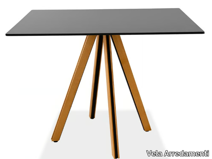 JEAN - Square table _ Vela Arredamenti