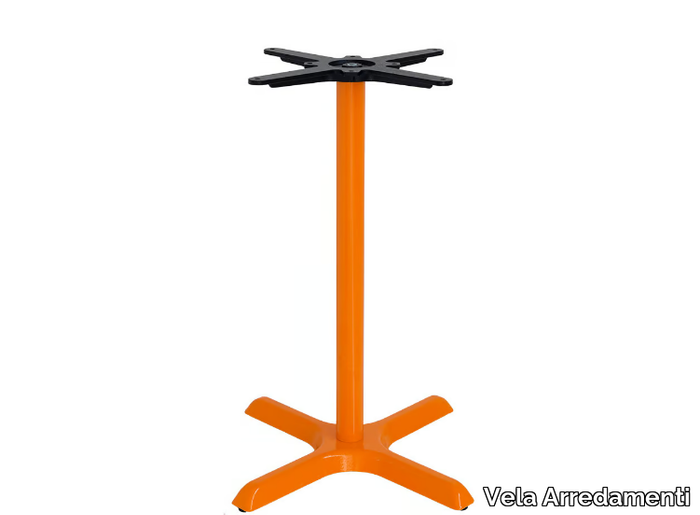 DINAMIC - Cast iron table base with 4-spoke base _ Vela Arredamenti
