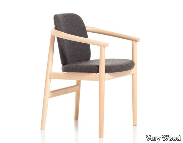 MAIYDA 02 - Easy chair with armrests _ Very Wood