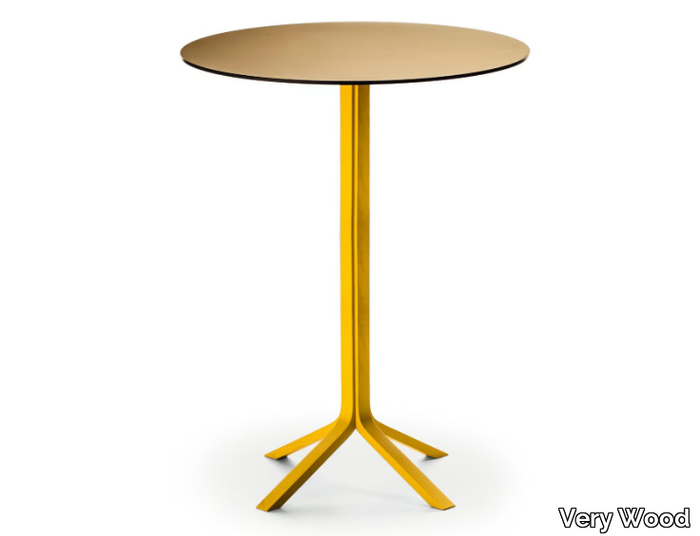 PAN B02 - Round high table _ Very Wood