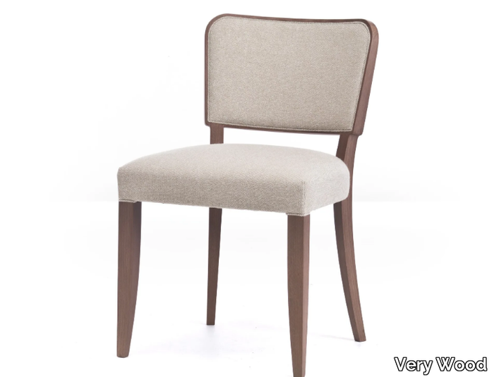 WIENER 01 - Upholstered fabric chair _ Very Wood