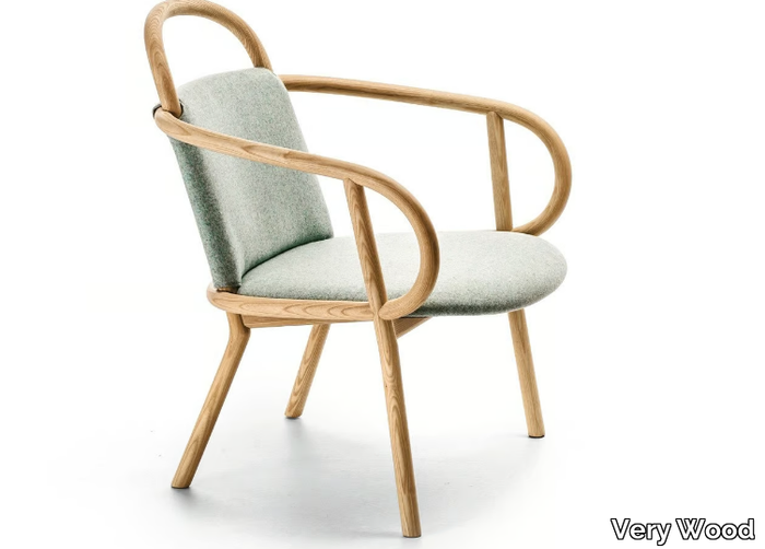 ZANTILAM 04 - Wooden easy chair with armrests _ Very Wood