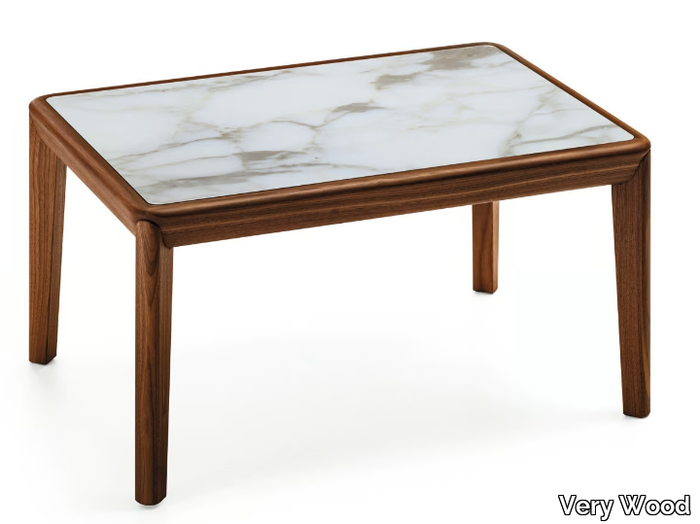 BELLEVUE T03M - Rectangular marble coffee table _ Very Wood