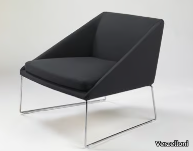 KELLY - Fabric easy chair with removable cover _ Verzelloni