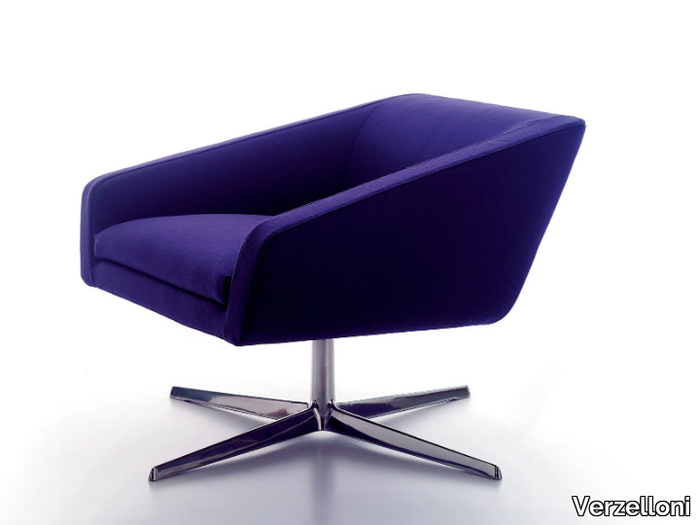 SILLÓN - Fabric easy chair with removable cover _ Verzelloni