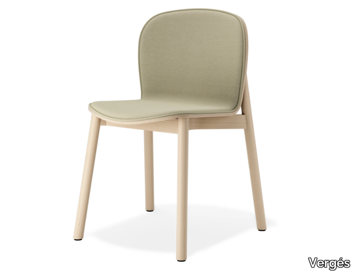 ONA - Plywood chair with integrated cushion _ Vergés