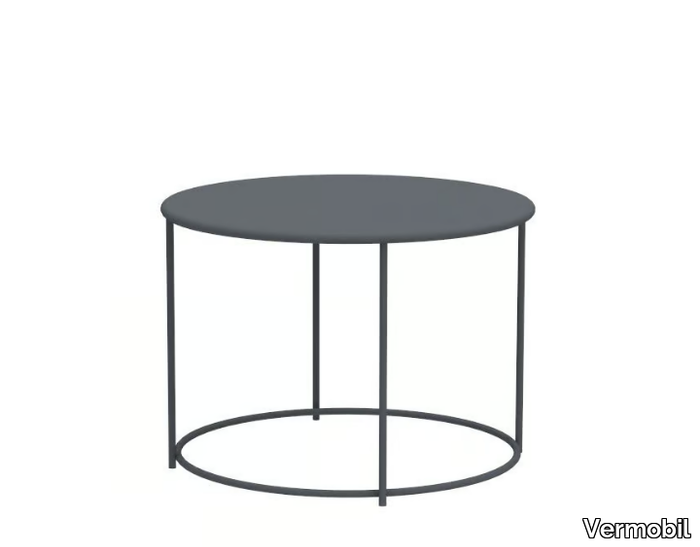 DAISY - Round low garden side table _ Vermobil