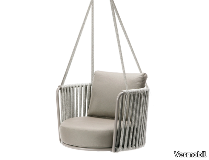 DAISY ROPE - Hanging fabric garden armchair _ Vermobil