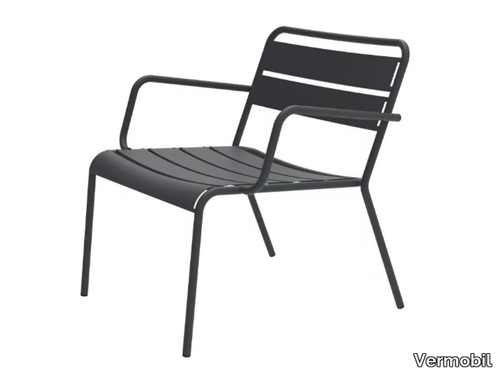 TWIST - Garden armchair with armrests _ Vermobil