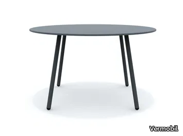 ROMA - Round metal garden table _ Vermobil