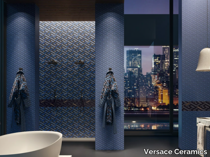 LA GRECA - Indoor porcelain stoneware wall tiles _ Versace Ceramics