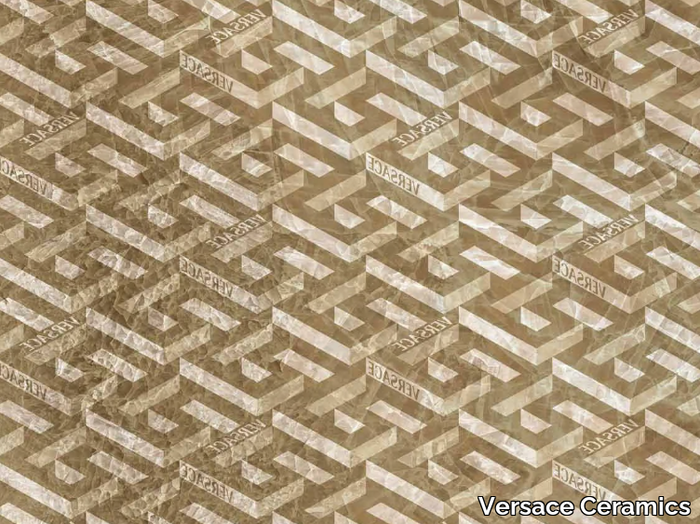 LA GRECA - Porcelain stoneware wall/floor tiles _ Versace Ceramics