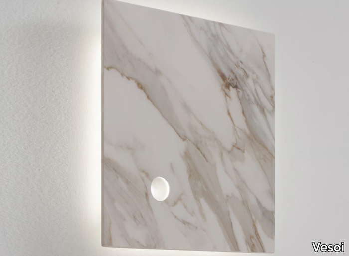 PIANA - LED Sintered stone wall light _ Vesoi