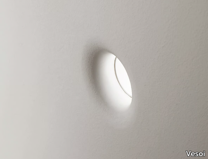 GESSO LED - Recessed LED round spotlight _ Vesoi