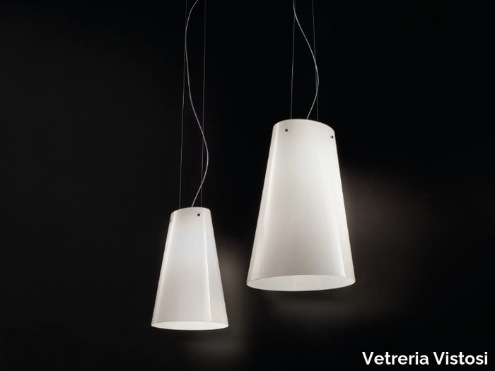 CLEO SP - Glass pendant lamp _ Vetreria Vistosi