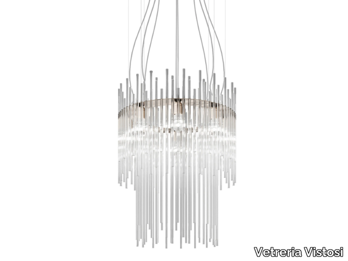 DIADEMA SP 60 - Glass chandelier _ Vetreria Vistosi