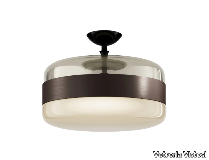 FUTURA PL - Blown glass ceiling light _ Vetreria Vistosi