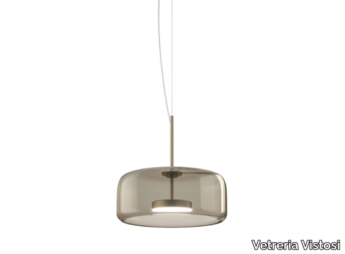 JUBE SP 1 - LED blown glass pendant lamp _ Vetreria Vistosi