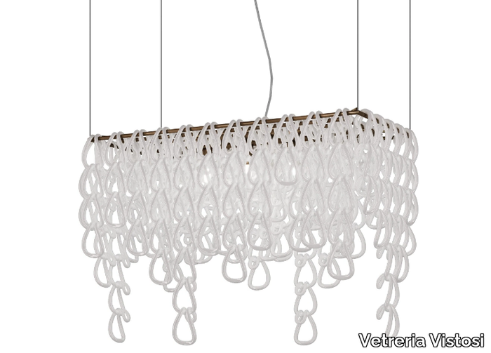 MINIGIOGALI SP CLO - Crystal pendant lamp _ Vetreria Vistosi