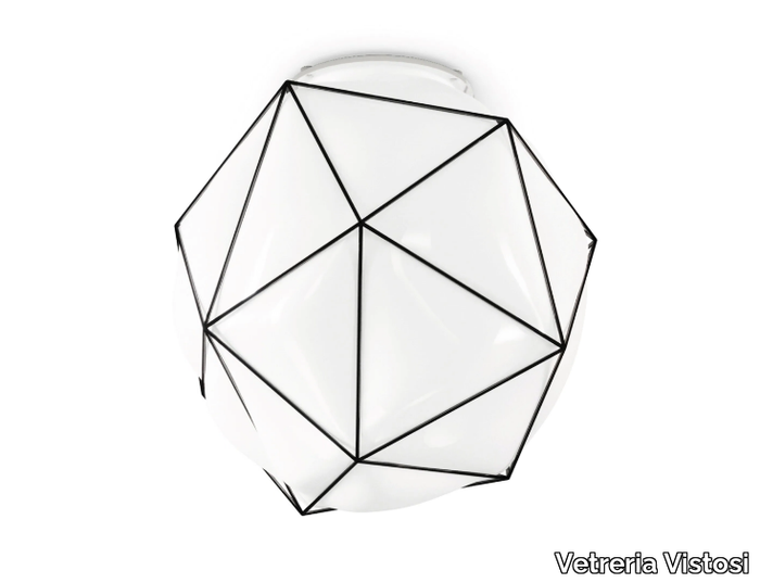 SEMAI PP/PL - Contemporary style wall lamp / ceiling lamp _ Vetreria Vistosi