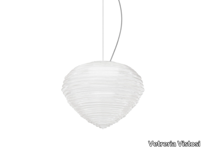 SPIRIT SP - Blown glass pendant lamp _ Vetreria Vistosi