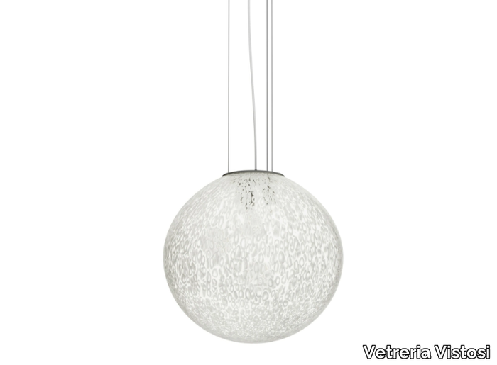 RINA SP - Blown glass pendant lamp _ Vetreria Vistosi