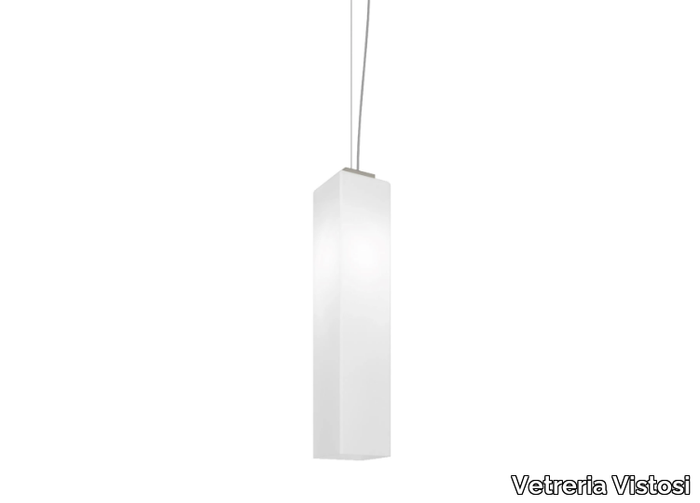 TUBES SP - Blown glass pendant lamp _ Vetreria Vistosi