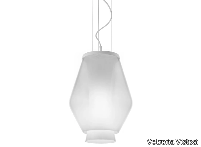 ANISETTE SP - Glass pendant lamp _ Vetreria Vistosi