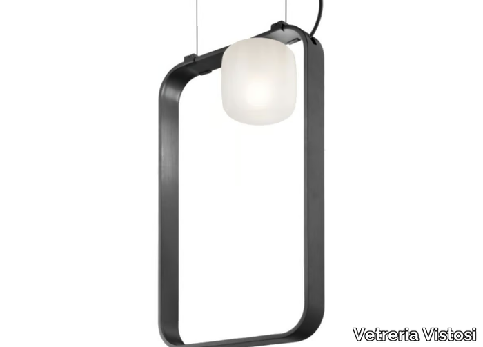 GROOVE SP 60 - Metal pendant lamp _ Vetreria Vistosi