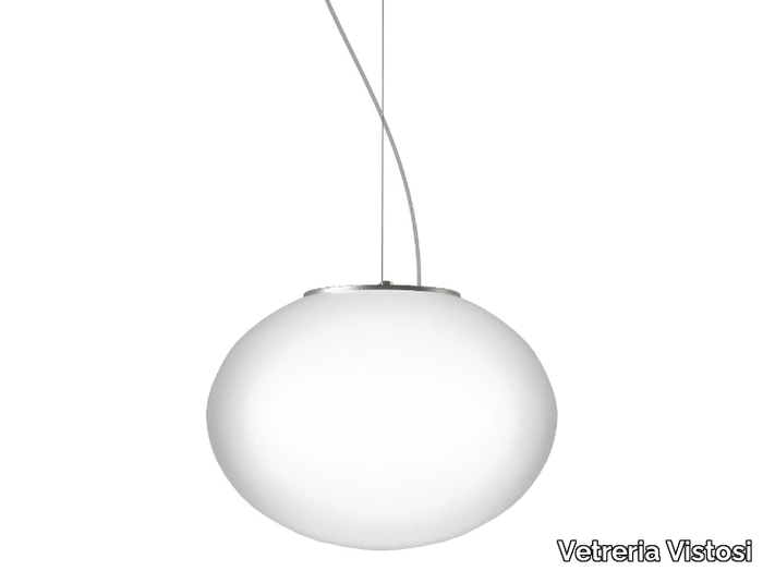 LUCCIOLA SP - Blown glass pendant lamp _ Vetreria Vistosi