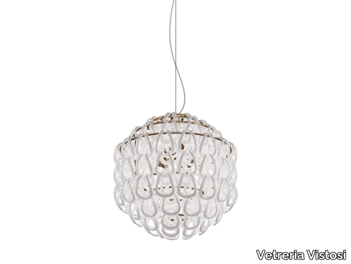 GIOGALI SP 50 - Crystal pendant lamp _ Vetreria Vistosi