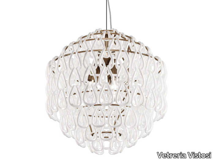 MINIGIOGALI SP 50 - Crystal pendant lamp _ Vetreria Vistosi