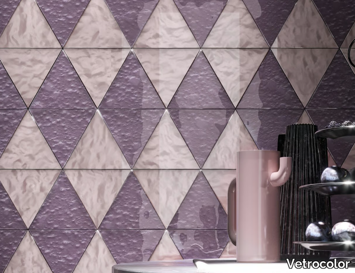 OPUS PATTERN - Indoor glass wall/floor tiles _ Vetrocolor