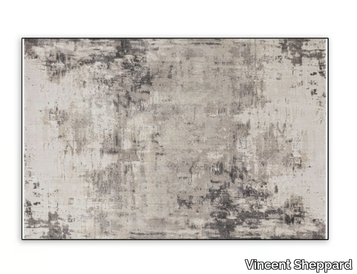 CLIFF - Solid-color rectangular polyester fibre rug _ Vincent Sheppard