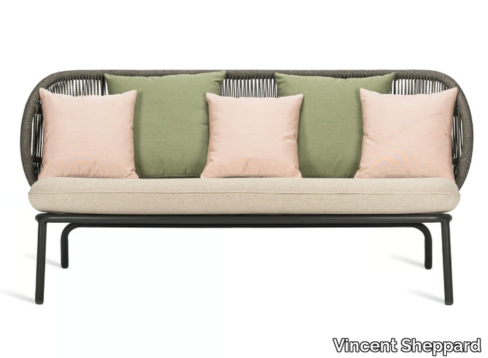 KODO - 3 seater rope garden sofa _ Vincent Sheppard