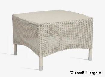 SAFI - Square wicker garden side table _ Vincent Sheppard